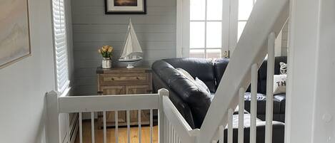 Smart-tv en een open haard