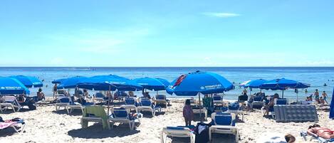 Una spiaggia nelle vicinanze
