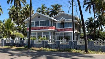 Façade de l’hébergement