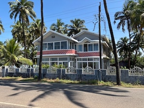 Façade de l’hébergement