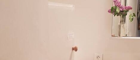 SĂšche-cheveux, serviettes fournies, savon, papier toilette