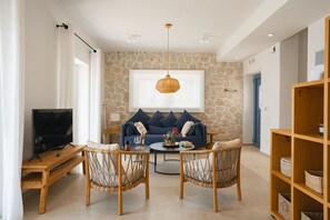 TV - Villa Thea Mare Levantes - Villa with private pool (Palaiokastrítsa)