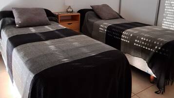 2 habitaciones, wifi y ropa de cama