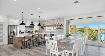 Brand new 5bed/6Bth pool w/76 ft of Dockage- 2 Homes Next Door Available as well