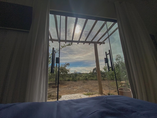 1 bedroom, desk, soundproofing, iron/ironing board - Novíssimo Estúdio na Chapada dos Veadeiros (Alto Paraíso de Goiás)