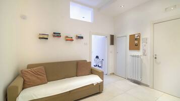 Dobbeltværelse - balkon - byudsigt | Opholdsområde