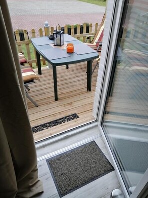 Outdoor dining - Fewo Turf Watt, Hamburger Straße 30, 27476 Cuxhaven Sahlenburg (Sahlenburg)