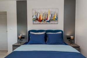 Appartement | 2 chambres, fer et planche à repasser, accès au Wi-Fi (inclus)