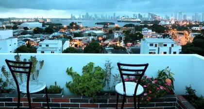La Terraza de Estella, chambre double, cuisine partagée, magnifique vue 360°!