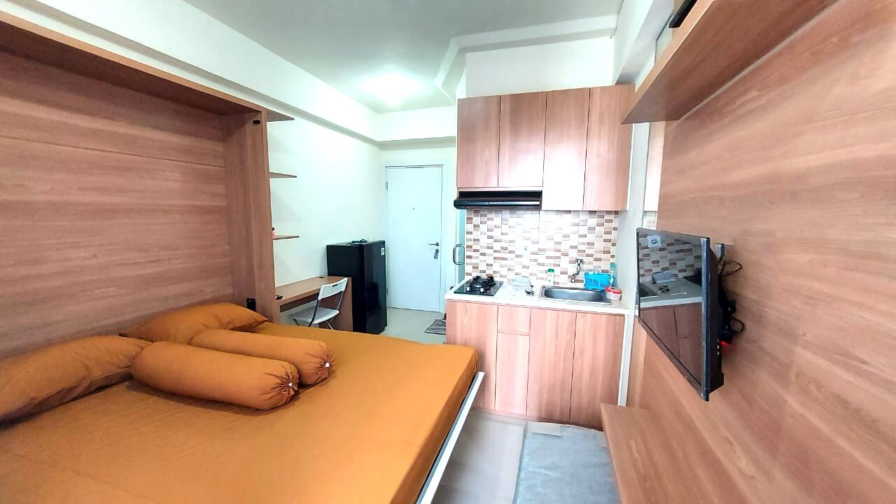 Studio, balcon | 1 chambre, couette en duvet d'oie, décoration personnalisée