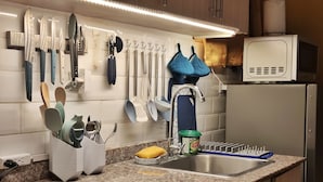 Apartamento, 1 cama de matrimonio con sofá cama, cocina | Cocina privada