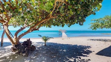 Sun loungers, beach towels