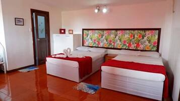 1 makuuhuone, vuodevaatteet