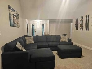 TV connectée, cheminée