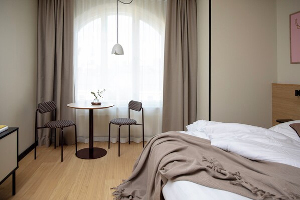 Comfort-huone | 1 makuuhuone, äänieristys, silitysrauta/-lauta, ilmainen Wi-Fi