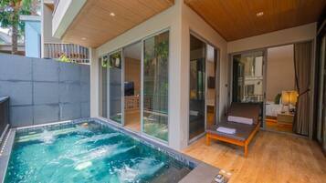 King Pool Suite | Terrasse/patio