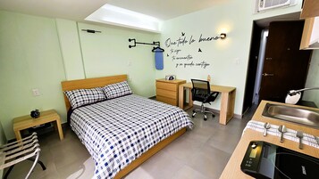 1 habitación y ropa de cama de alta calidad 