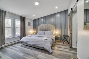 8 chambres, bureau, fer et planche à repasser, accès au Wi-Fi (inclus)