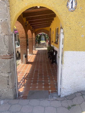 Fachada da propriedade