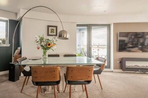 Dining - Calming Sea View City Apartment (Edinburgh)