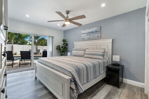 3 bedrooms, desk, iron/ironing board, free WiFi