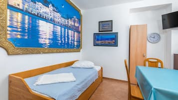 1 多间卧室、旅行婴儿床、免费 WiFi、床单