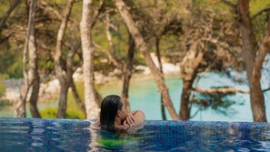 Una piscina riscaldata