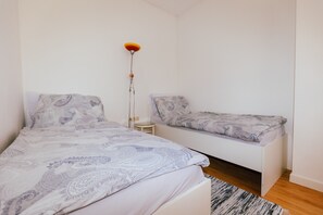 1 dormitorio, Internet, ropa de cama