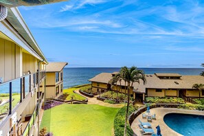 Una piscina riscaldata