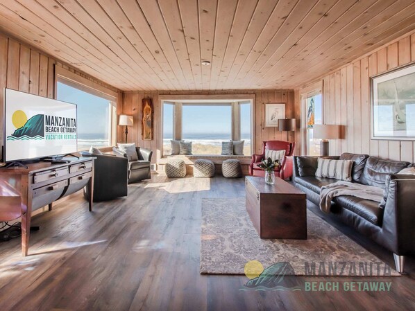 TV, fireplace, DVD player, table football