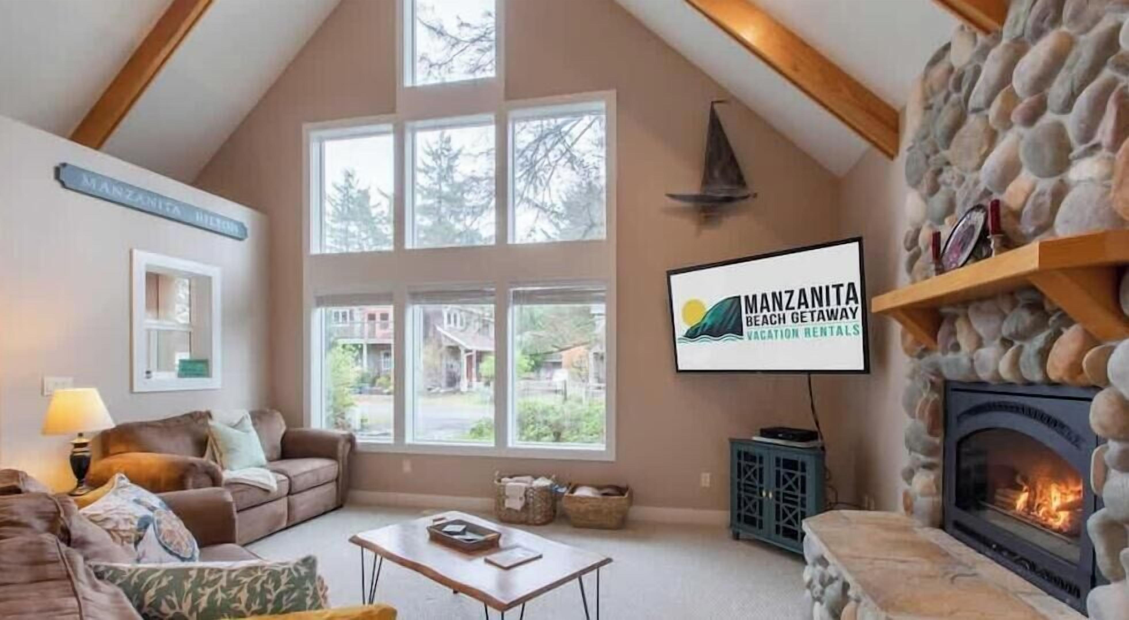 Smart TV, fireplace, offices