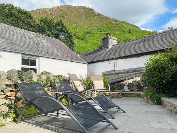 Terrace | 1 Bronrallt, Penmaenmawr, near Conwy