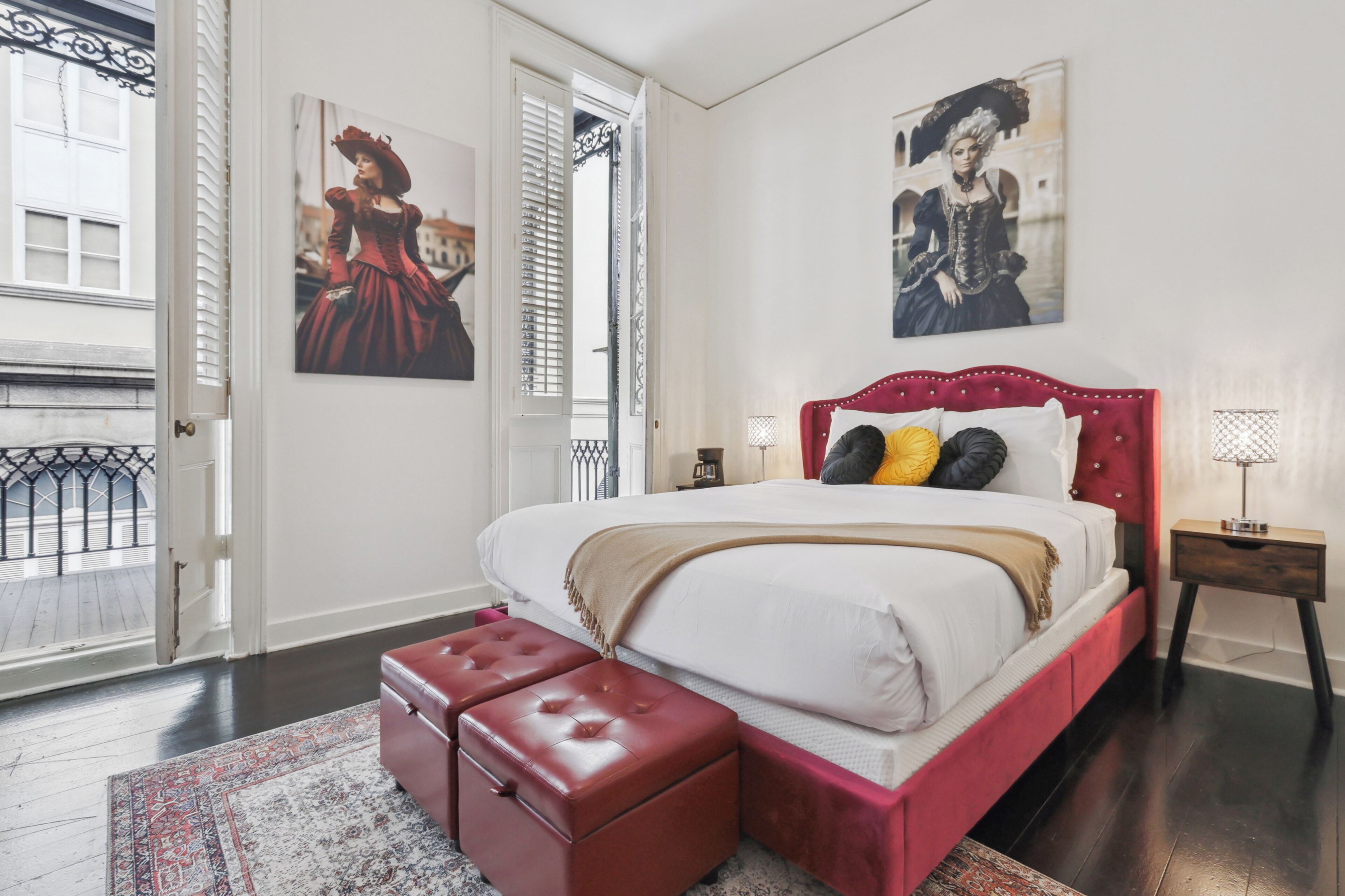 Free WiFi, bed sheets