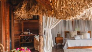 Basic Villa | Bathroom | Shower, towels