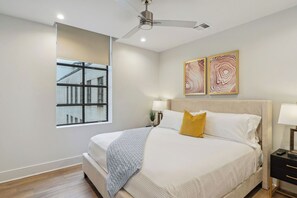 4 chambres, accès au Wi-Fi (inclus), literie fournie