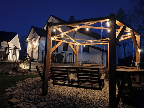 A historic 2 acre property just minutes from town