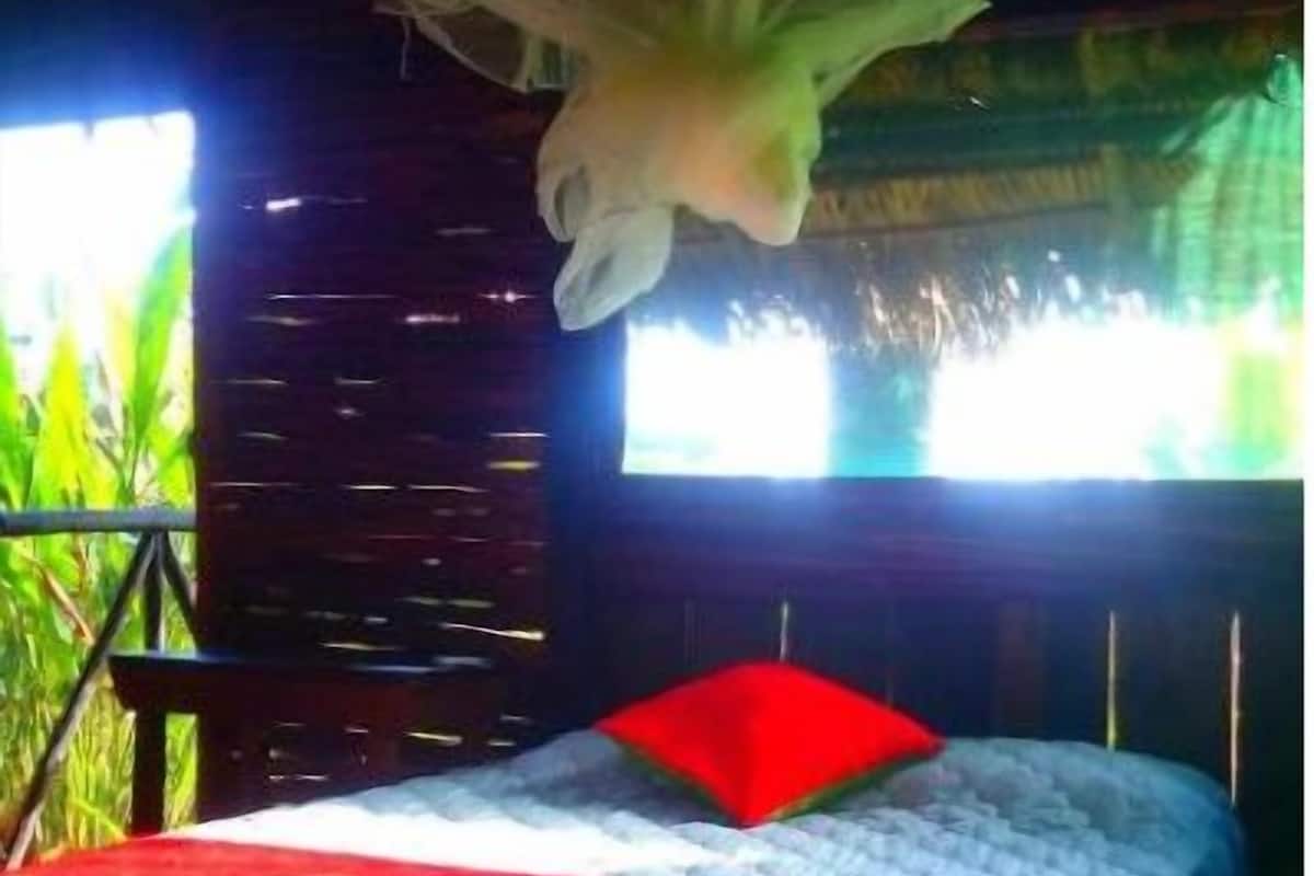 Chalet | 1 bilik tidur, cadar katil