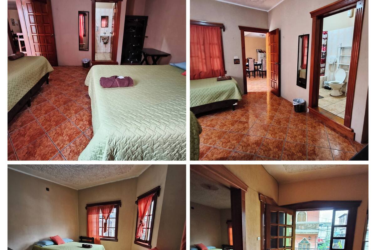 1 habitación, ropa de cama hipoalergénica, cubrecamas y wifi gratis