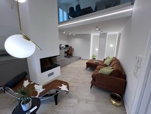 Zona de estar del vestíbulo