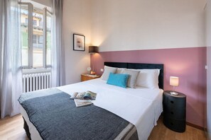 1 室のベッドルーム、アイロン / アイロン台、WiFi、ベッドシーツ