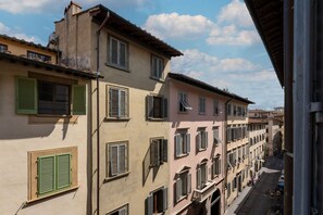 Blick von der Unterkunft