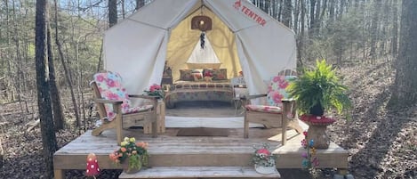 Enceinte de l’hébergement