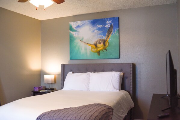 1 habitación, tabla de planchar con plancha, wifi y ropa de cama 