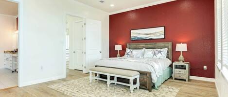 5 bedrooms, WiFi, bed sheets