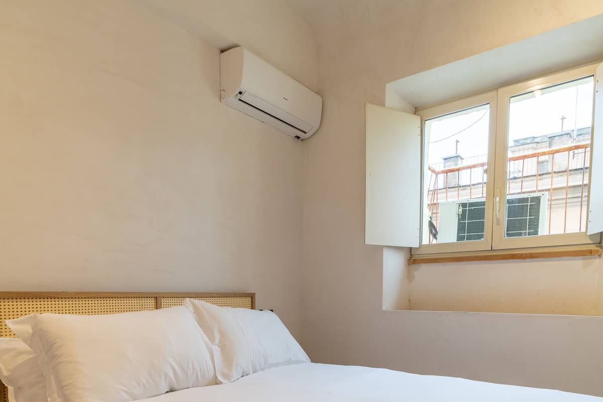 Classic Double Room, Private Bathroom | Frette Italian sheets, premium bedding, down comforters