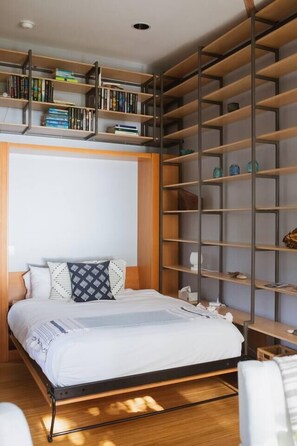 1 غرفة نوم وواي فاي وملاءات أسرّة