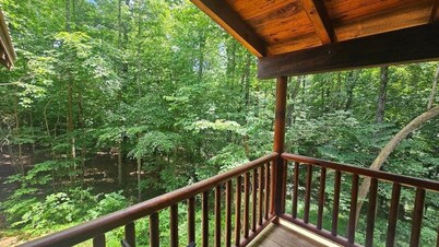 Cozy cabin in a beautiful rustic community w lakes, mountains, wineries & more. 