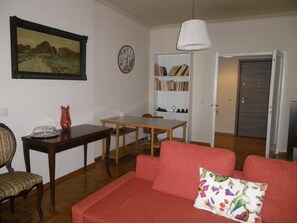 Apartment, 2 Bedrooms, Smoking, Balcony | Living room | Books - Luxury in the City Heart, 95 Tsimiski st in the Centre of Thessaloniki (Thessaloniki)