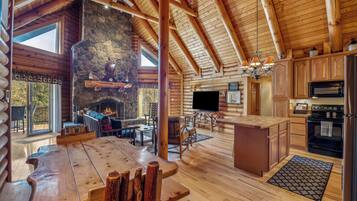 Kabin, Beberapa Tempat Tidur (Overlook at Sleepy Creek -Privacy Awa) | Area keluarga