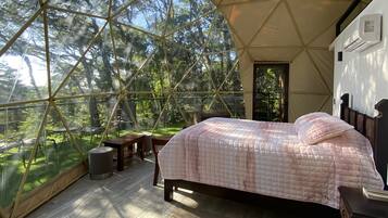 Romantic Tent, 1 Queen Bed, Terrace, Mountain View | 1 bedroom, premium bedding, minibar, in-room safe